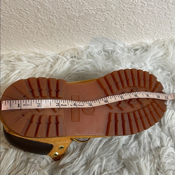 TIMBERLAND Premium 6-Inch Waterproof Boot in Yellow Size Mens 7 (Womens 9) - Picture 12 of 12